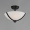 Maxim Lighting Deven 3-Light Semi-Flush Mount 20031SWBK - alternate 3